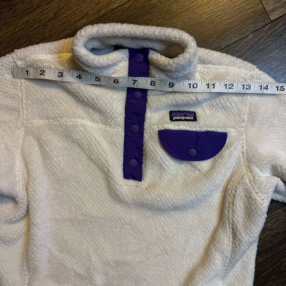 Patagonia girls synchilla winter warm thermal fleece pullover - Picture 8 of 8